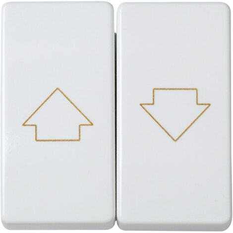 Raggruppa due tapparelle a pulsante senza aggancio Simon 27 WHITE 27396-65