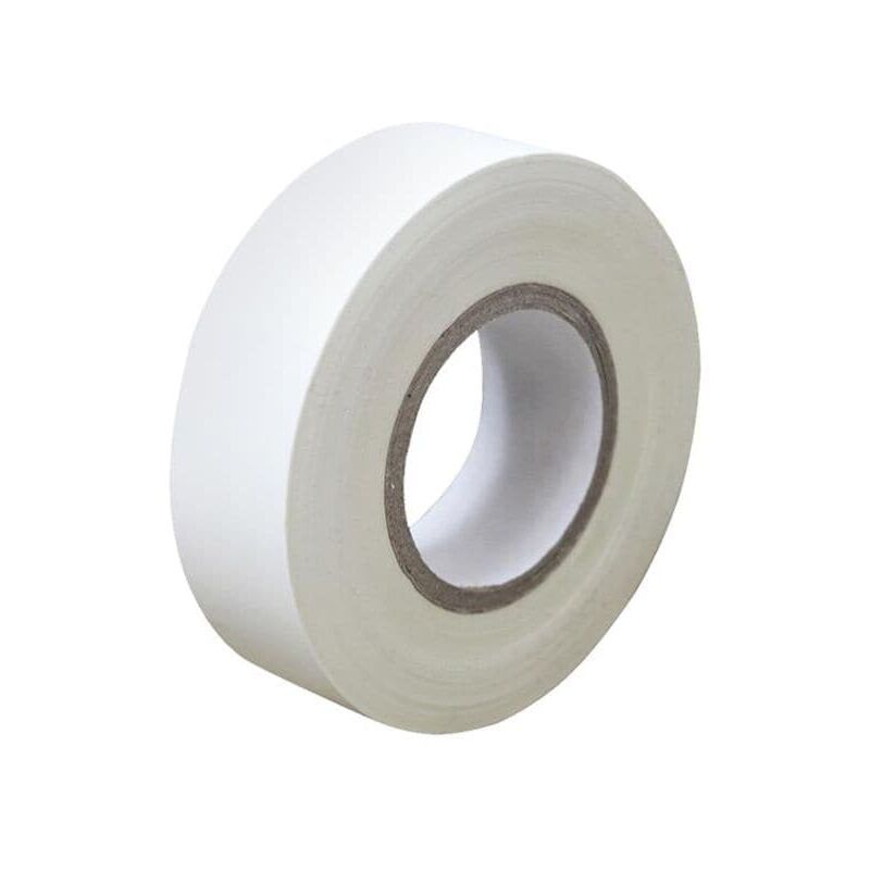 Faithfull - pvc Electrical Tape White 19mm x 20m faitapepvcw - White