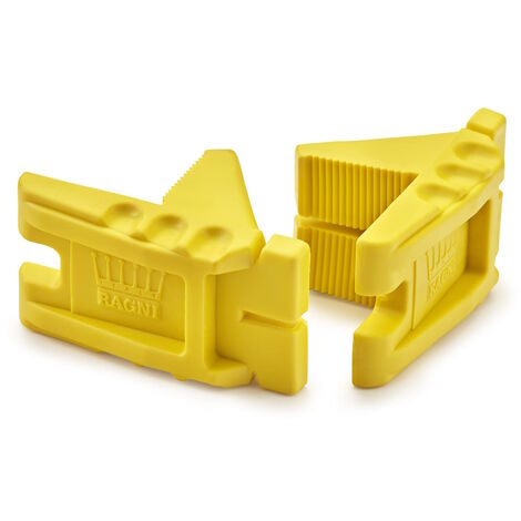 Ragni Yellow Robust Brickies Rubber Corner L Shape Brick Line Block RCB-Y2
