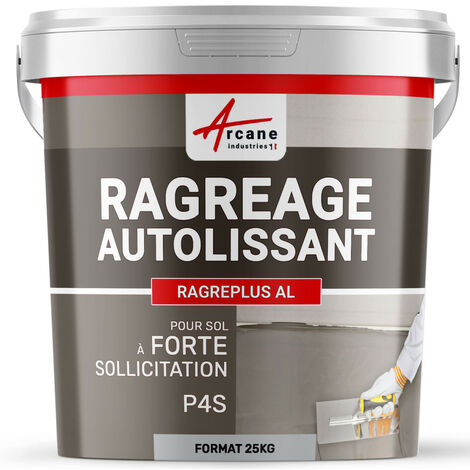 Ragréage autolissant et autonivelant, pour sol et carrelage - 25 kg (jusqu'à 17m² pour 1 mm d'épaisseur) Gris - ARCANE INDUSTRIES