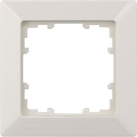 Rahmen 80-mm-Maß 1-fach, 80 mm x 80 mm elektroweiß