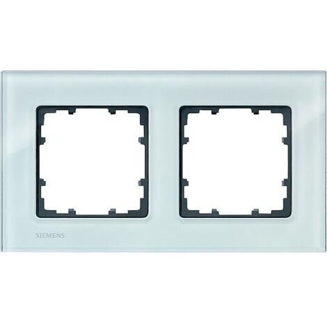Rahmen 90-mm-Maß, Glas 2-fach, 161 mm x 90 mm kristallgrün