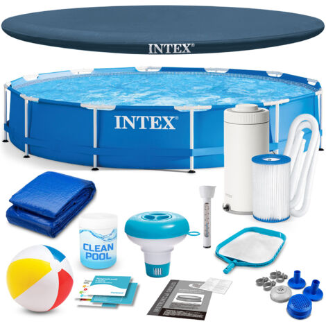 Rahmen-Gartenpool 366 x 76 cm 16-in-1 INTEX 28212