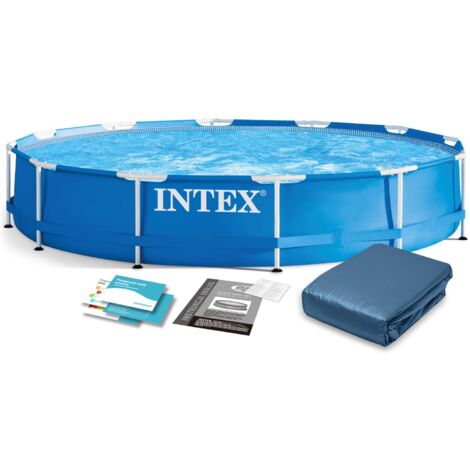 Rahmen-Gartenpool 366 x 76 cm 6-in-1 INTEX 28210