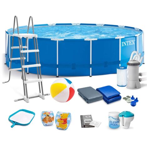Rahmen-Gartenpool 457 x 122 cm 17in1 INTEX 28242