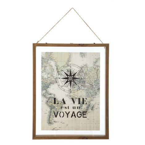 Rahmen Voyage aus Glas 38 × 48 cm