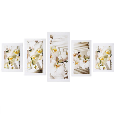 rahmenlose Orchideen-Leinwanddrucke – Moderne Wandkunst für Wohnzimmer und Schlafzimmer