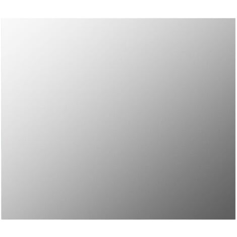 vidaXL Rahmenloser Spiegel 80x60 cm Glas