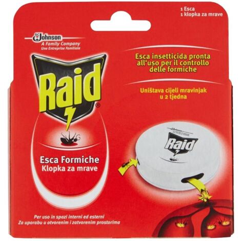 Raid Esca Formiche Ecologico Casetta Con Attrattivo Interno Esterno 1 Pezzo
