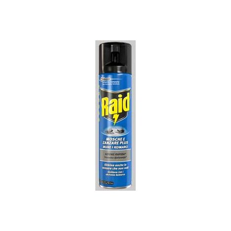 Raid spray mosche e zanzare 400 ml