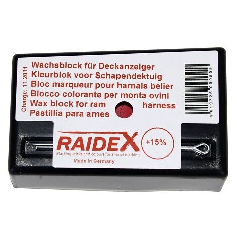 Raidex -Pille fÙr Marker, rot