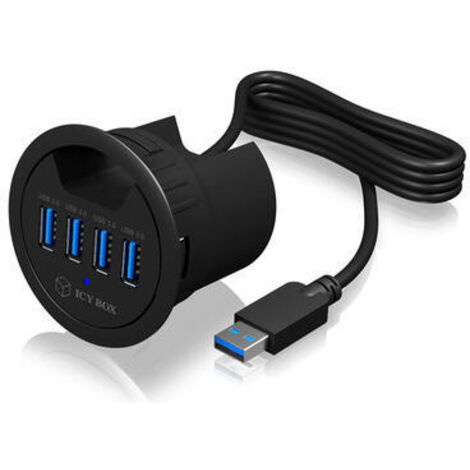 RaidSonic ICY BOX IB-HUB1403 Table Hub 4x USB 3.0 Type-A