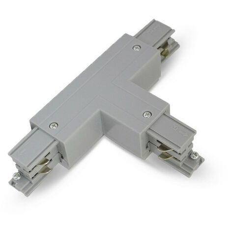 RAIL 3A CONNECT TRIPHASE FORME T ARGENT MIIDEX VISION-EL 8271