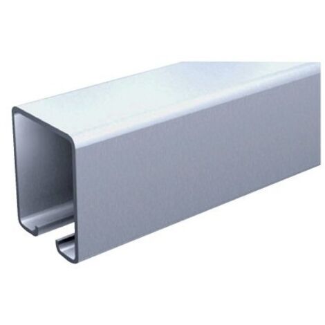 Rail acier galvanisé MANTION - 62 x 55 mm - Longueur 3 m - Épaiss. 2 mm - 6255GE/300