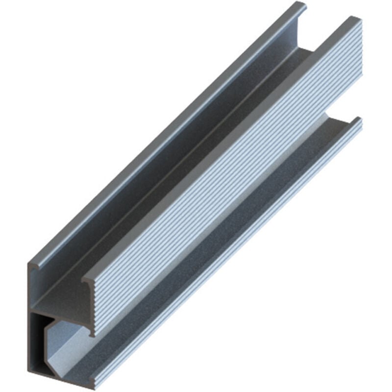 Rail Argent Aluminium 2745mm 2.2m