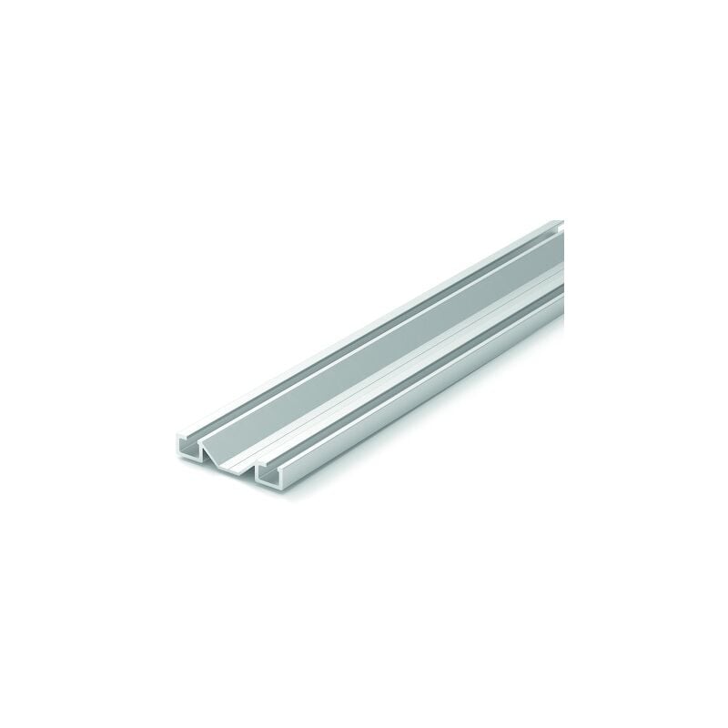 Rail bas de placard coulissant RB55/25 - 2550 mm - blanc Seed Gammiste
