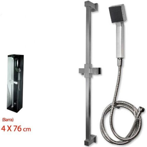 Rail Coulissant Chromé Pour Pomme De Douche Douche à Main 1 Jet Lace 1,5mt