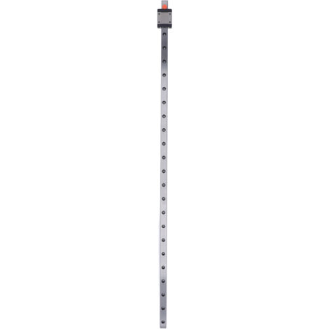 Rail coulissant linéaire Miniature, roulement de 600MM, guide de mouvement en acier pour tour CNC, imprimante 3D