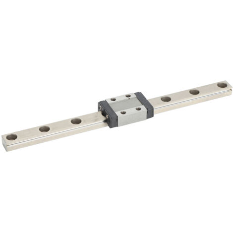 Rail coulissant miniature MTN9 pour CNC, imprimante 3D, fraiseuse et découpe laser, guide linéaire compact.