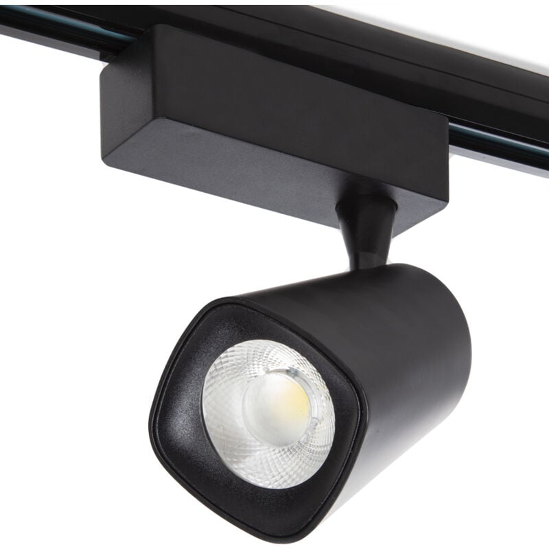 Éclairage sur Rail LED 30W 2527Lm CRI85 2700ºK Amancio Monophasé 40 000H [GG-RL-TP220-WW]