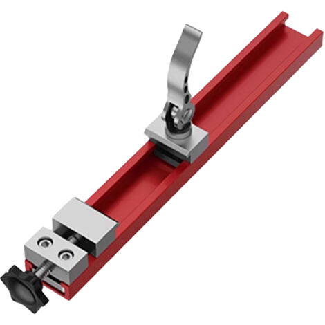 Rail de guidage de scie circulaire 240mm, Base de Machine de découpe en alliage d'aluminium haute résistance réglable pour le travail du bois