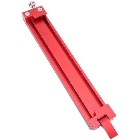 Rail de guidage de scie circulaire adapté pour DWE575 DWE575SB DWC860W en alliage d'aluminium rouge, précision réglable, base de machine de découpe, projets de menuiserie