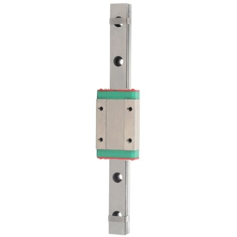 Rail de guidage linéaire coulissant miniature MGN12H‑150‑1R en acier inoxydable