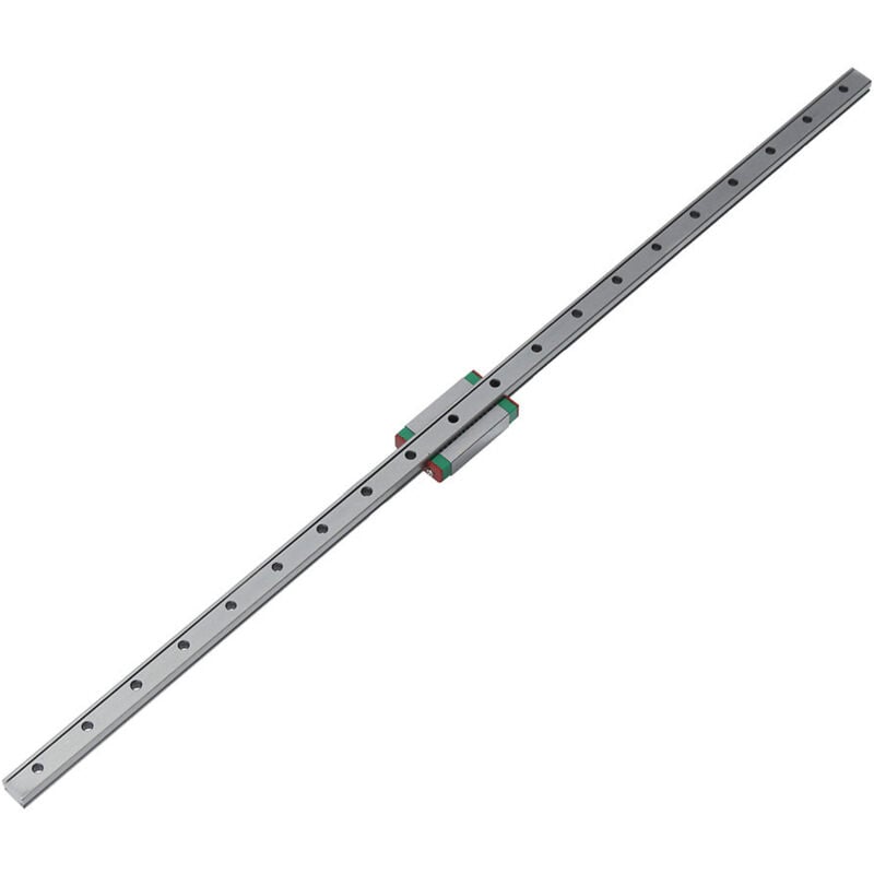 Rail de Guidage linéaire Drillpro MGN12 400mm avec bloc de guidage coulissant linéaire MGN12H pièces cnc
