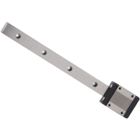 Rail de guidage linéaire MGN15, 200mm pour systèmes d'automation industrielle, glissière à billes de précision.
