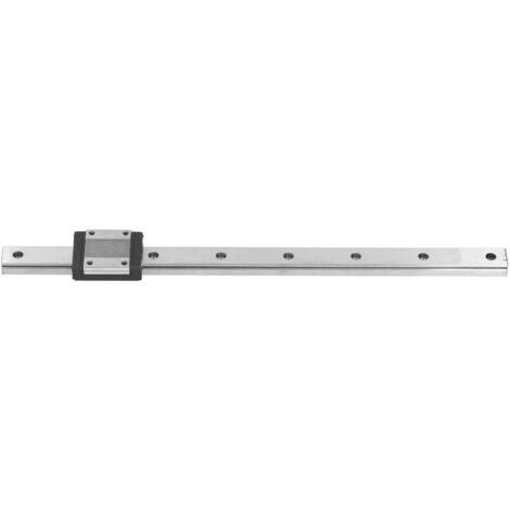 Rail de guidage linéaire MGN15 pour équipements d'automation industrielle, coulisseau de 300mm.