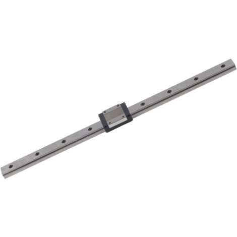Rail de guidage linéaire MGN15 pour équipements d'automation industrielle, coulisseau de 350mm.