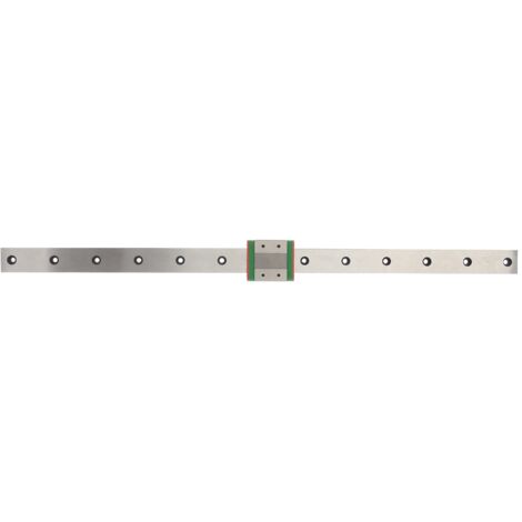 Rail de Guidage Linéaire MGW12C-500-1R en Acier Inox, pour Convoyeurs et Systèmes de Transport Miniatures