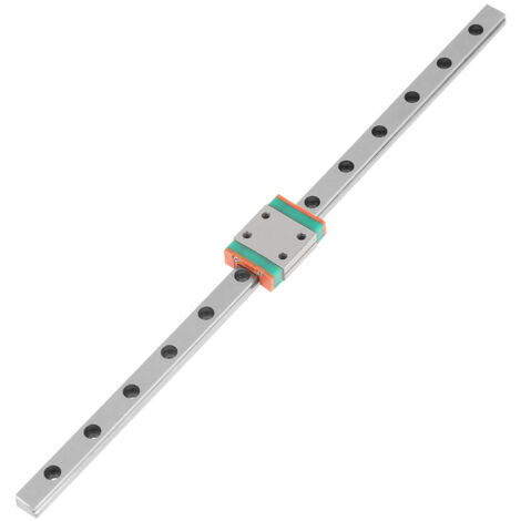 Rail de Guidage Linéaire Miniature LML7B 200mm en Acier Haute Précision
