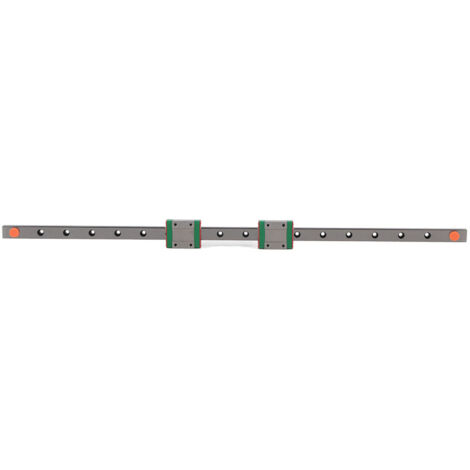 Rail de guidage linéaire Miniature MGN12, 450mm, largeur 12mm, 2 blocs coulissants MGN12B, 1 pièce