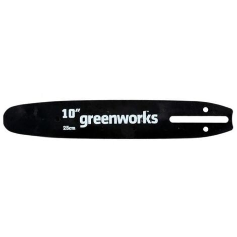 Rail de guidage pour tronçonneuse Greenworks ACS-25BAR-GW 10'' 25 cm 1/4'' 58 1 3 mm