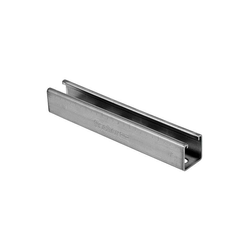 Rail de montage fus 41/2,0 longueur 2 m en inox A2