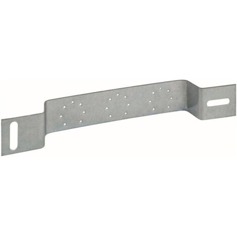 Rail de montage Multitubo en acier galvanisé 76 / 153mm courbé