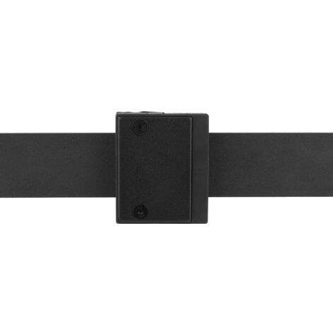 Rail de Porte d'Écurie Double Porte - Rail Suspension Porte Coulante en Acier Carbone 12FT 366cm avec Montage Splicing