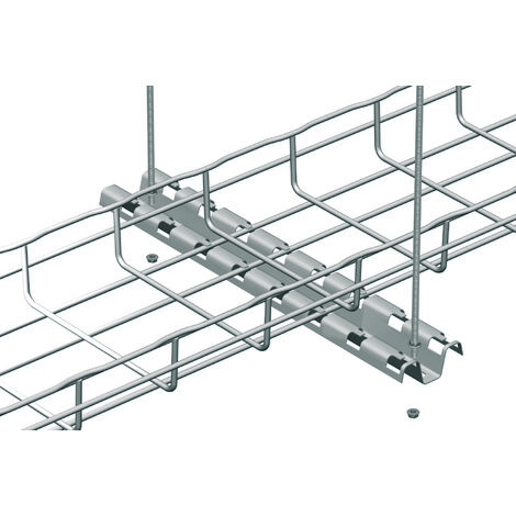 Rail de supportage 400 mm – Acier galvanisé – Montage robuste pour équipements – Résistant à la corrosion – Cablofil