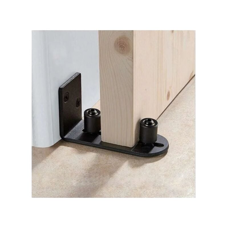 Rail de suspension de porte de grange piste coulissante porte coulissante poulie de porte coulissante accessoires de quincaillerie simple Ikodm