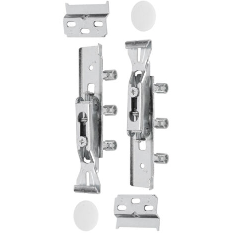 Rail de Suspension Réglable pour Armoire, Support Lourd Accessoire Quincaillerie Meuble