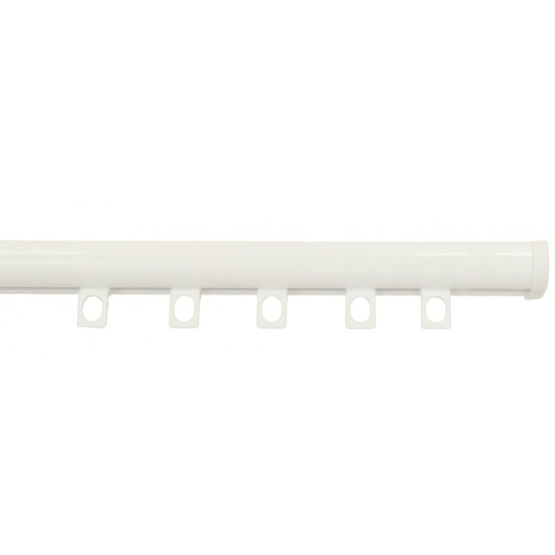 DECORAIL - Tringle rail pour rideau en aluminium L.2 m Coloris - Blanc