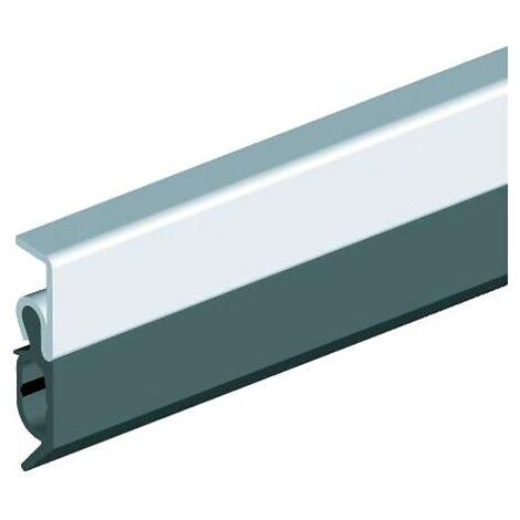 Rail d'étanchéité Elro XL à clouer alu argent.H20xL2300.SPmax.13 (Par 25)