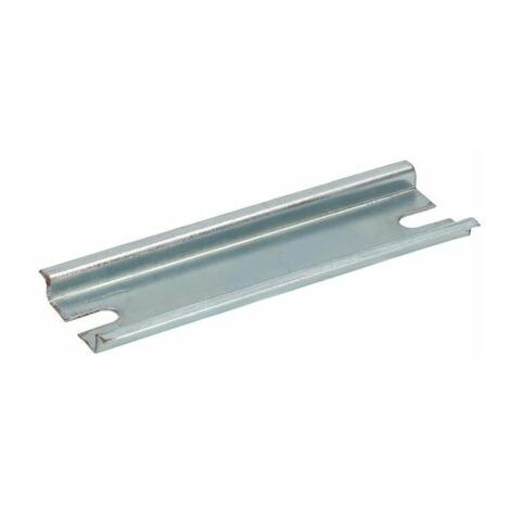 Rail DIN RS PRO 330mm x 35mm, Non perforé, Rail oméga en Acier ( Prix pour 1 )