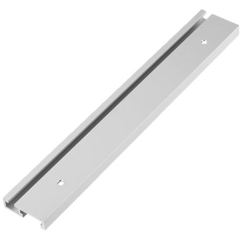 Rail en T en alliage d'aluminium pour menuiserie, 45 Type stable et durable, guide de coupe d'onglet à rainure en T