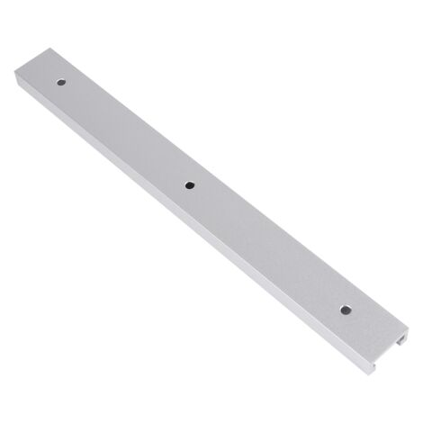 Rail en T en aluminium pour machines d'établi de menuiserie (300 mm)