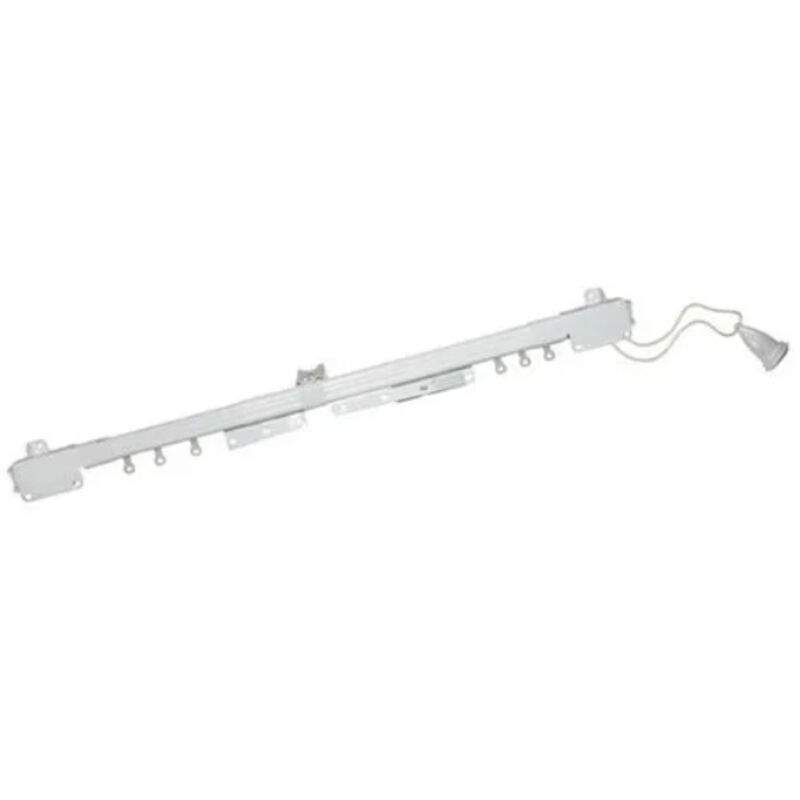 Rail extensible en fer laqué n°2 (0,87 à 1,50 mètres)