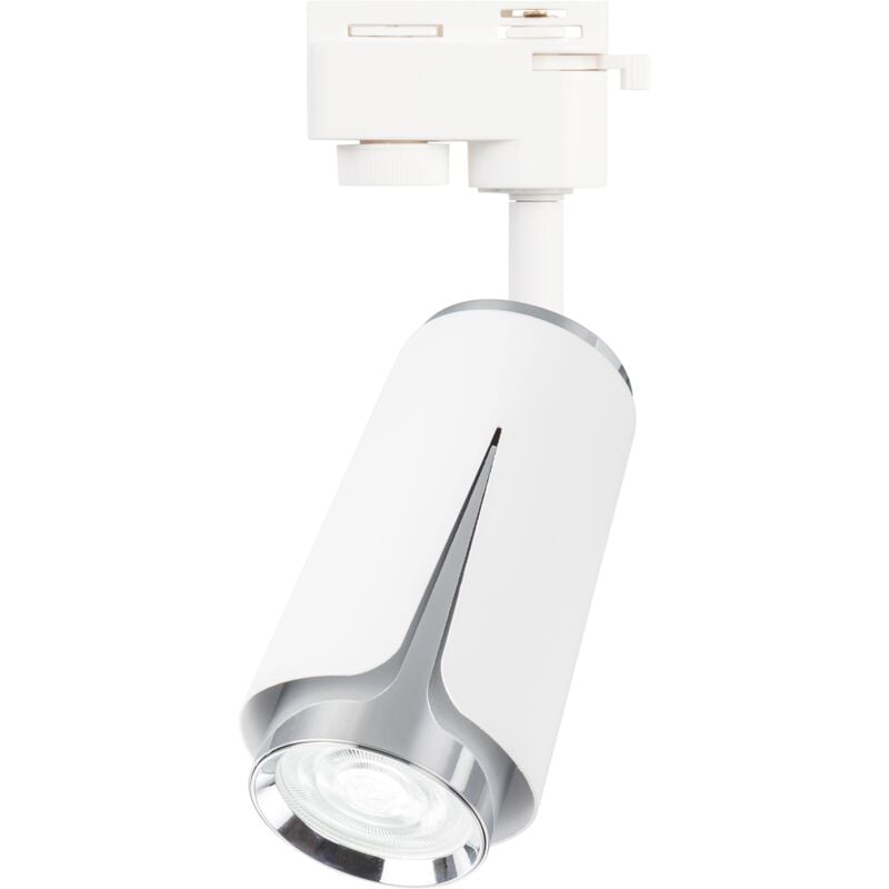 RAIL FLEUR BLANC CHROME 1xGU10