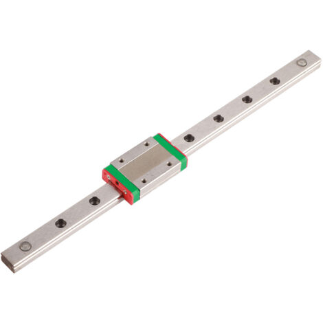 Rail Guide Linéaire MGN12H 250mm pour Imprimante 3D CNC, Glissière à Billes en Acier Inoxydable