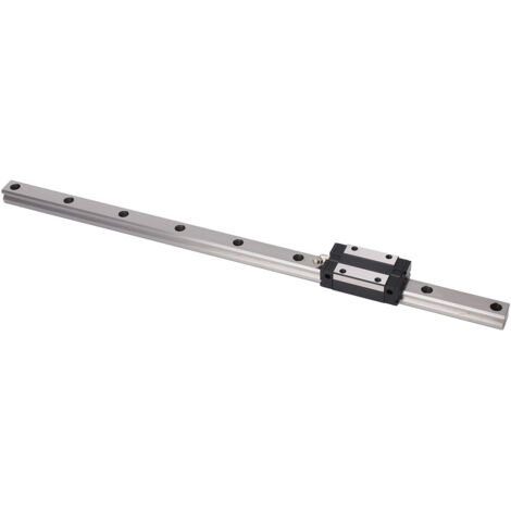 Rail linéaire coulissant en acier 500mm pour CNC et imprimante 3D, bloc EGH20CA